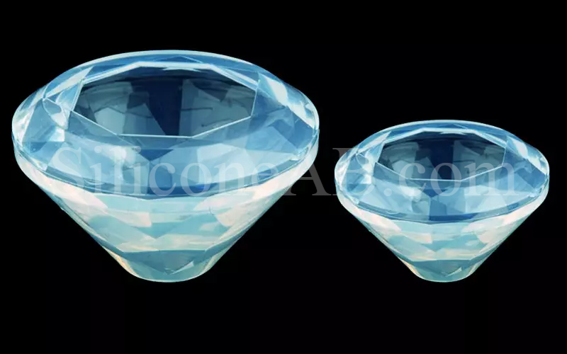 仿真鑽石透明矽膠模具
